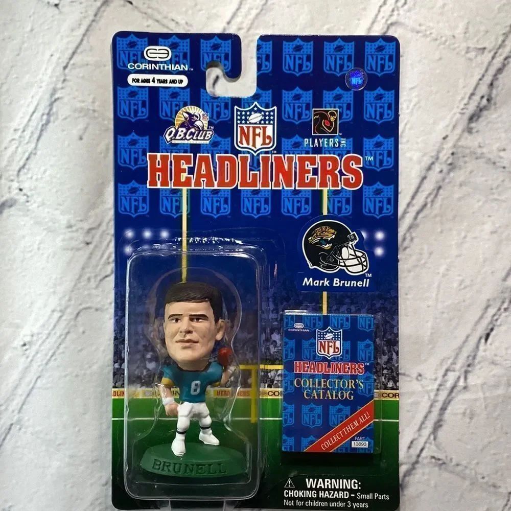 💙NIB Vintage Jaguars Mark Brunell 1997 Headliners